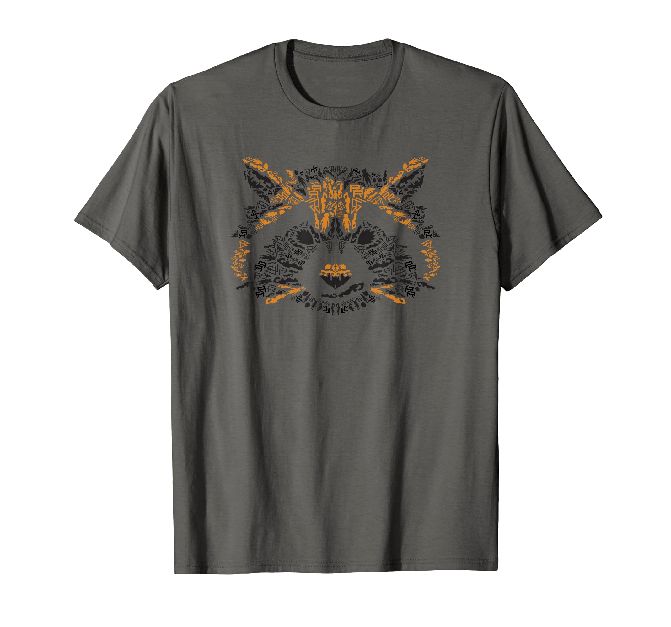 

Marvel Guardians of the Galaxy Rocket Raccoon Silhouette T-Shirt серый