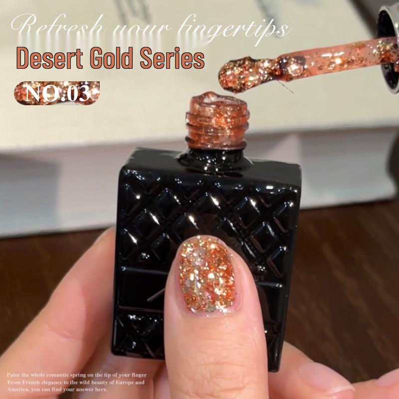 Twilight Rogue Desert Gold 2025 Four Seasons Versatile Style Nail Gel Polish