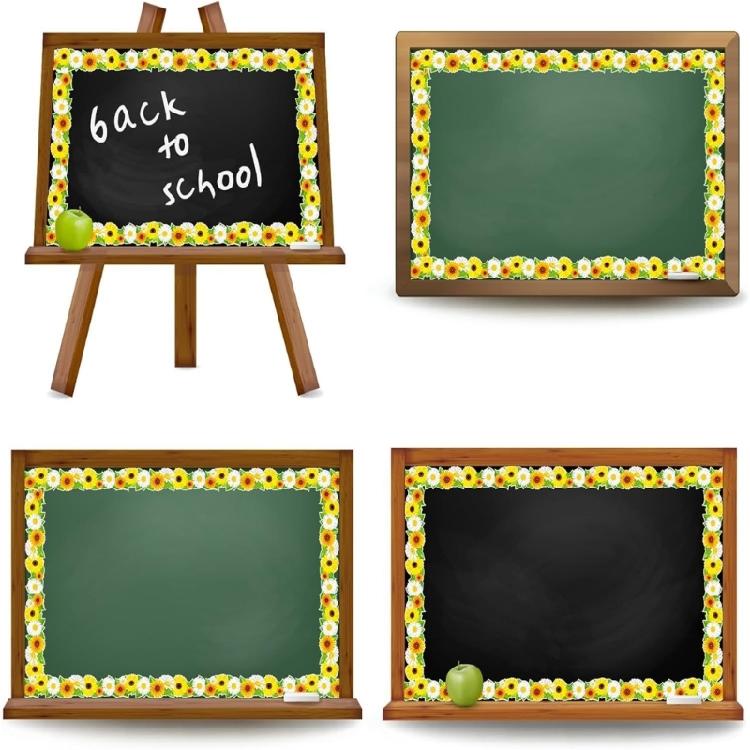 10m Adhesive Bulletin Border Trim Flowers Bulletin Board Borders Classroom Borders Decorative Borders for Whiteboard
