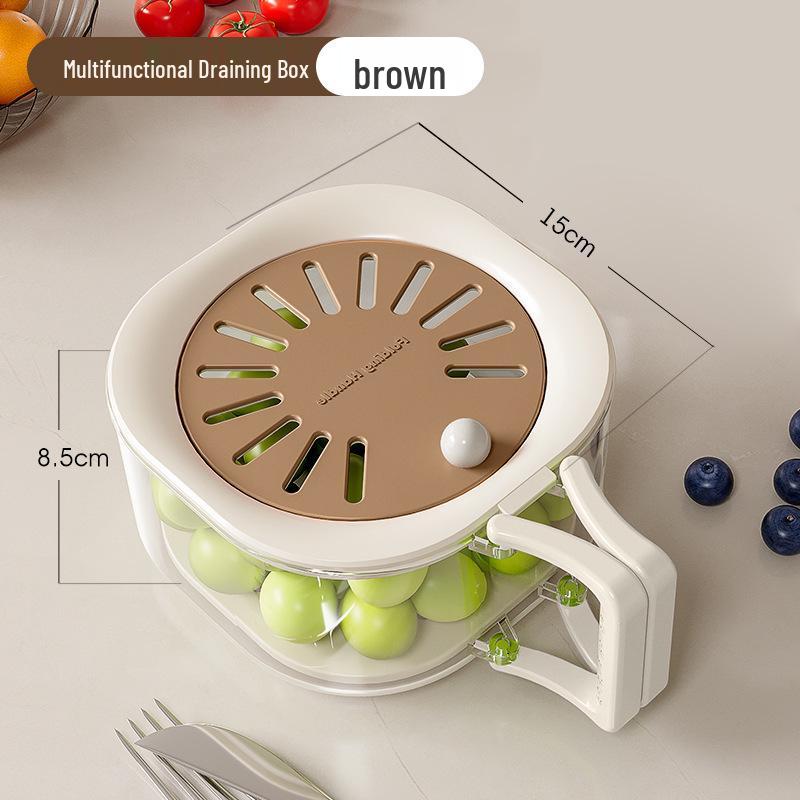 Dali Two-in-One Retractable Fruit & Vegetable Washing Basket with Lid