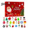 Advent Calendar with Toys Days Calendar Stress Merry Christmas 24 Toys Relief Squeeze Xmas Countdown