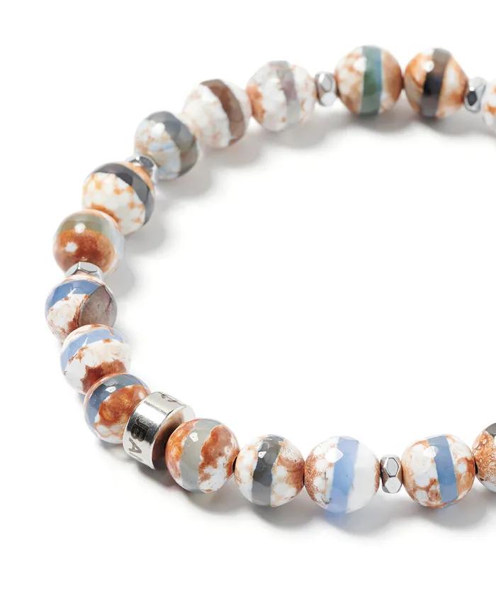 Autumn Cracked Agate Bracelet (C2503AC1355_BR)