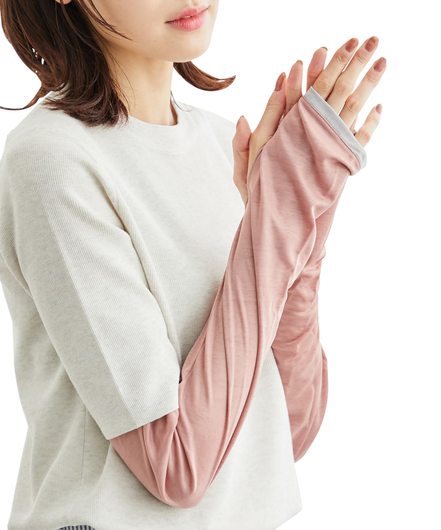 

Нарукавники к каким-то прозрачным вязаным нарукавникам для женщин GII43540 Розовый F [ROPE PICNIC] [Ограниченное количество магазинов] Подобрано по цвету (64)