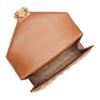 Michael Kors MK Whitney Adjustable Chain Strap Buckle Closure PU Crossbody Shoulder Bag Medium Women bags Brown 35R4GWHL6U-LUGGAGE