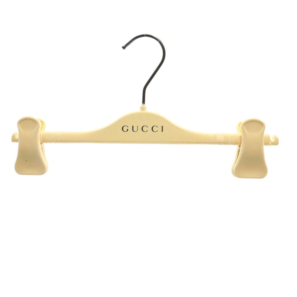 Gucci Made In Italy Total Logo Long Pants 8 Navy With Hanger Kid's Used