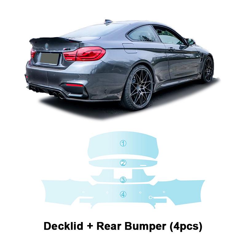 BMW M4 F82 (15-20) TPU Invisible Anti-Scratch Paint Protection Film
