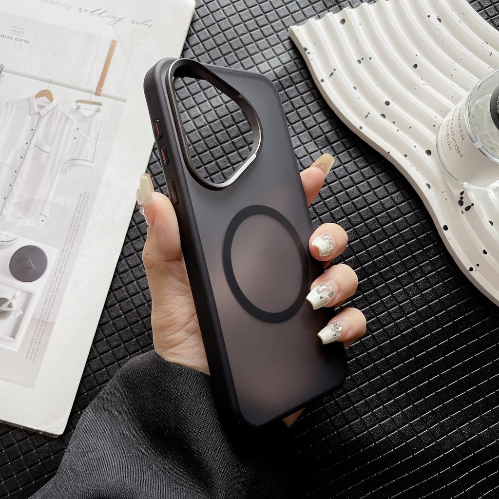 Huawei Pura70 No-yellowing Phone Case, PurA70 Pro+ Strong Magnetic High-end Business Protective Case
