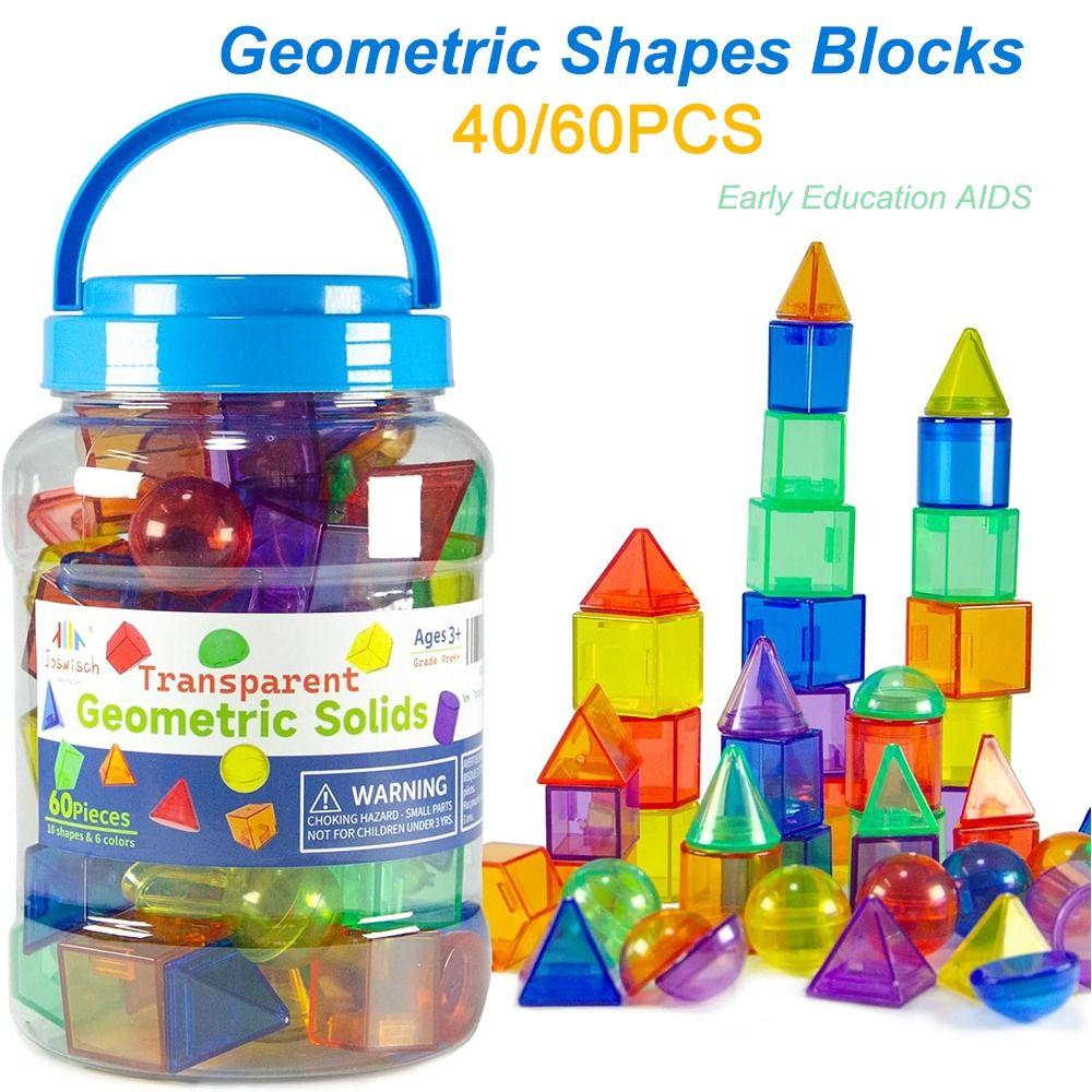 Creative Montessori Table Toys Translucent Sensory Learning Toy  Education Resources