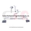 Golf 7R 2.0T Quad Exit Full Straight Pipe for Modified Mid & Rear Sections