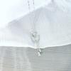 Butterfly Necklace Women'S Light Luxury Simple Versatile Fringed Lily Of The Valley Pendant Collarbone Chain Jewelry