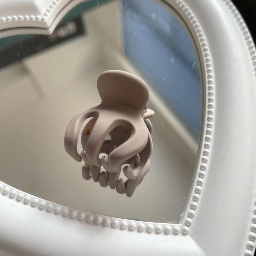 Black Anti-Sagging Small Shark Claw Clip for High Ponytails - Women's Hair Accessory