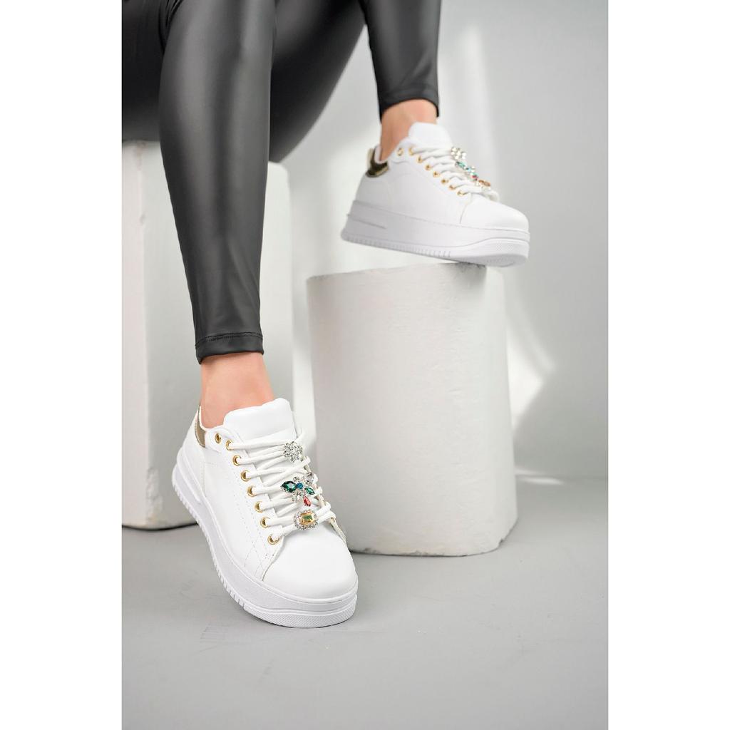 Svarte flate høyhælte loafersko for kvinner