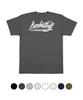 CREAM SODA LAB Basketball Short Sleeve T-Shirt Oversized Charcoal White