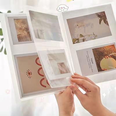 New Collect Book Photo Album 80/160 Slots PVC Picture Card Holder 3/4/5/6 Inch Transparent Photocard Holder Idol Star