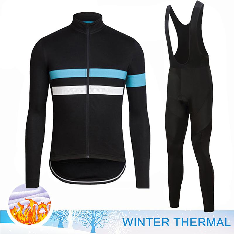 2026 Winter Velvet Warm Thermal Fleece Cycling Jersey Set Men MTB Bicycle Clothes Wear Ropa Ciclismo Racing Team Bike Outoddr Warm Clothing