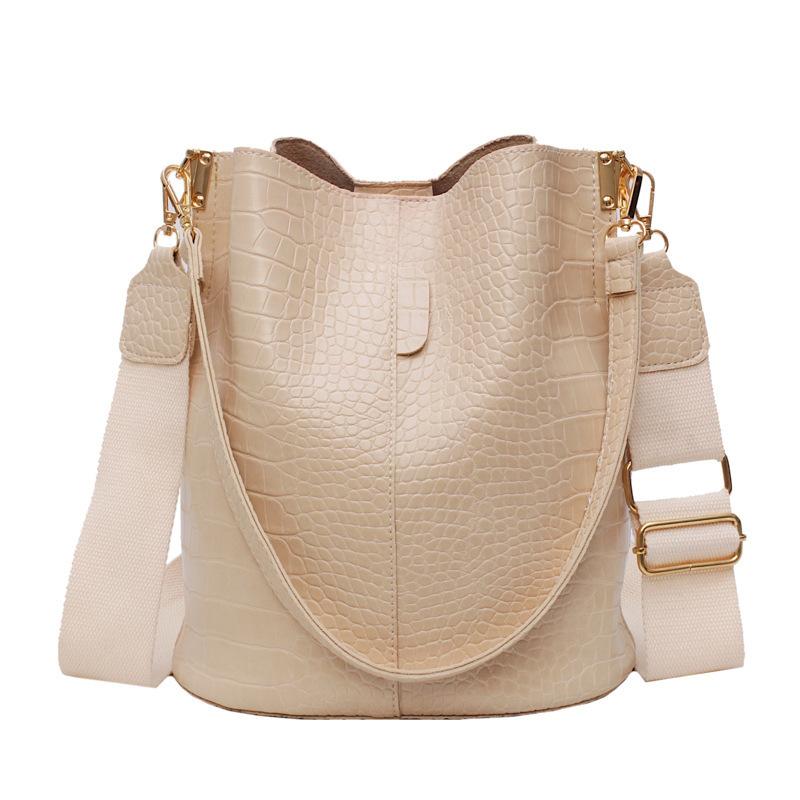 Fashionable Women's Bag Single Shoulder Bucket Bag Large Capacity Crossbody Bag