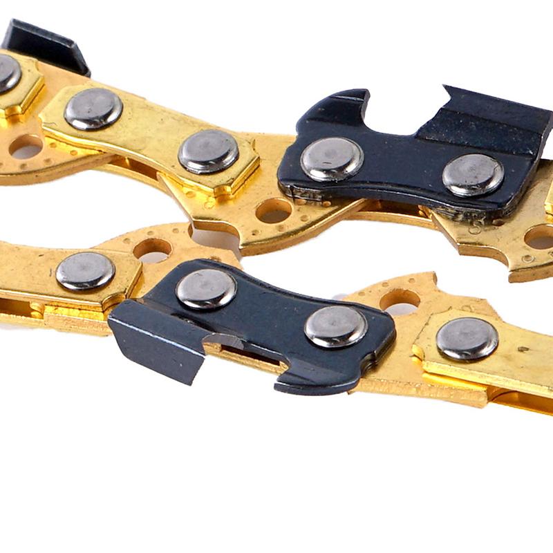 1/2/3/4/6 Stück 16 Zoll Kettensägenkette, Sägekette für Holzfäller, Schnittsäge, Zubehör für elektrische Sägeketten, 59 Antriebsglieder, 29 Schneider, 3/8 Zoll LP-Teilung .050 Zoll