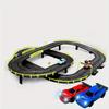 2 Player Racing Track Toy Set - Assembly Vehicle Toy for Christmas Halloween Gift