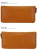 This Genuine Tochigi Leather Wallet In Camel Tones Is Perfect for Men and It Features a Round Coin and Card and Offering Plenty of Card This Slim