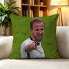 EEngland National Team Captain Harry Kane  Pillow Case Square DoubleSided Sofa Cushion Cover Bedroom Bedside Pillow