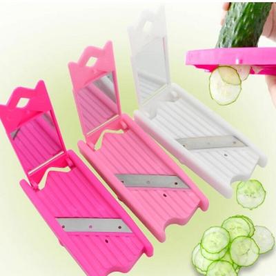 Kitchen Personalized Supplies Korean Beauty Cucumber Slicer With Mirror