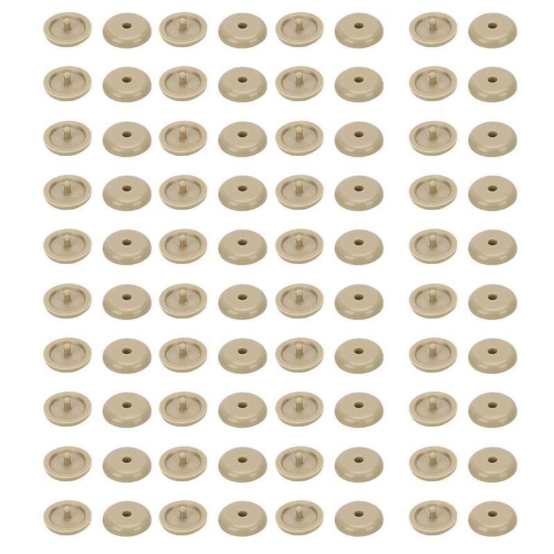 10/50pcs Car Safety Seat Belt Buckle Stopper Automobile Seatbelt Spacing Limit Stop Plastic Black Gray Beige Button Accessories