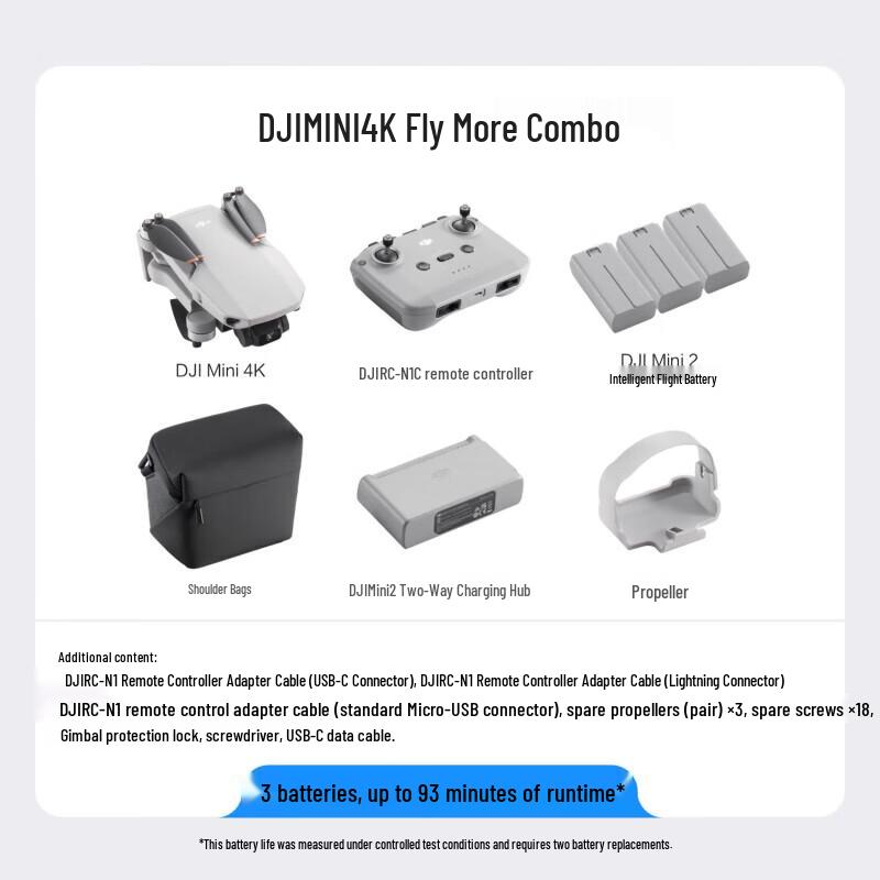 DJI Mini 4K Aerial Photography Drone (CN version)