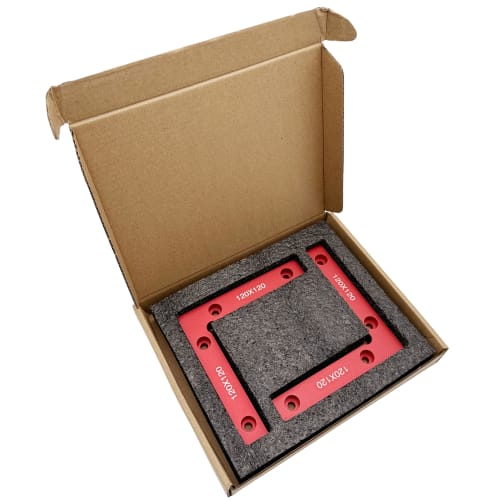 Ansimple Right Angle Ruler, Set of 2, Corner Clamp, L-Shaped Clamp, Fixing Tool, 90 Degree Right Angle, Woodworking, Perfect Square, DIY Tool, Aluminu