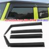 4PCS Car Side Window Deflector Sun Rain Weather Shield for Suzuki Jimny JB64 JB74W 2019-2023
