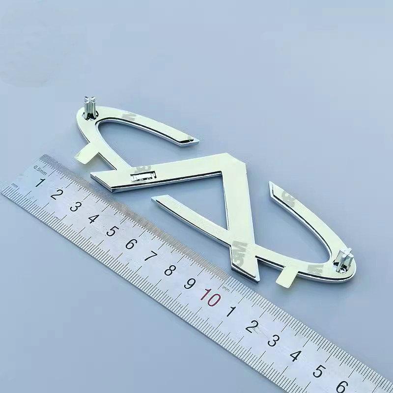 Apply to Chery  2013 QQ Front and rear signs Auto Logos QQ English Character Label Tail label Car sticker Z6