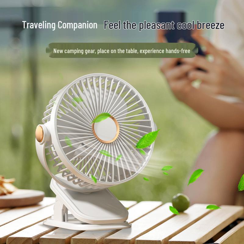 High-Power Desktop Clip Fan for Dorms and Offices