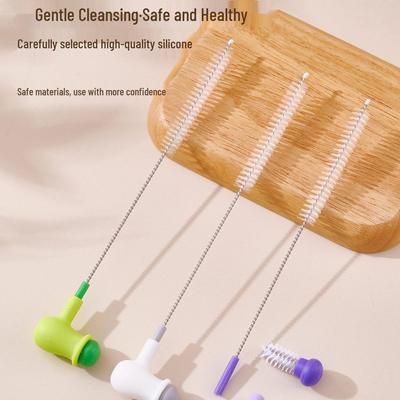 Newcomer Promo: Long Handle Straw Cleaning Brush for Kitchen Crevices - 0.01 Shipping!