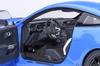 AUTOart 1/18 Scale Ford Mustang Shelby GT500 (Blue/White Stripes) Finished Product 73094