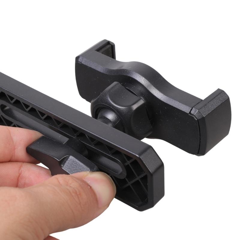 Adjustable 2 in 1 Phone Holder Rotating Clamp For Desktop Car Tripod Supports 4.5-11Inch Devices Mounting Bracket
