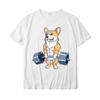 Funny Deadlift Gym T Shirts Graphic Dachshund Dog Weightlifting Streetwear Short Sleeve Birthday Gifts Summer T-shirt for Spo