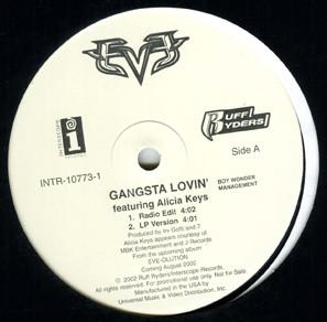 

12inch Record EVE, ALICIA KEYS - Gangsta Lovin INTR107731 Interscope Reco 2002 US Rap & Hip-Hop/R&B Used
