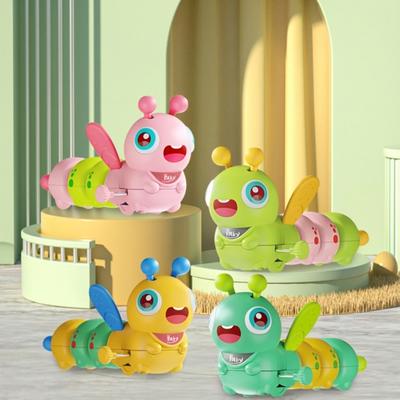 Wind Up Bee And Worm Toy, Swinging Decompression Toy
