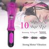 Realistic Dildo Vibrator G Spot Clit Stimulate Vagina Massage Heating Silicone Sex Toys for Woman