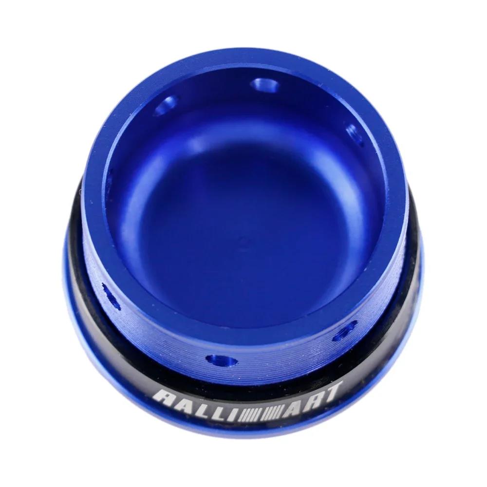 Ralli art Aluminum Engine Oil Tank Cover Cap For Mitsubishi Lancer 2008-2015 Fuel Tank Caps3