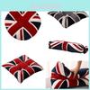 British Flag Decorative Cushion And Pillow Set For Home Decor