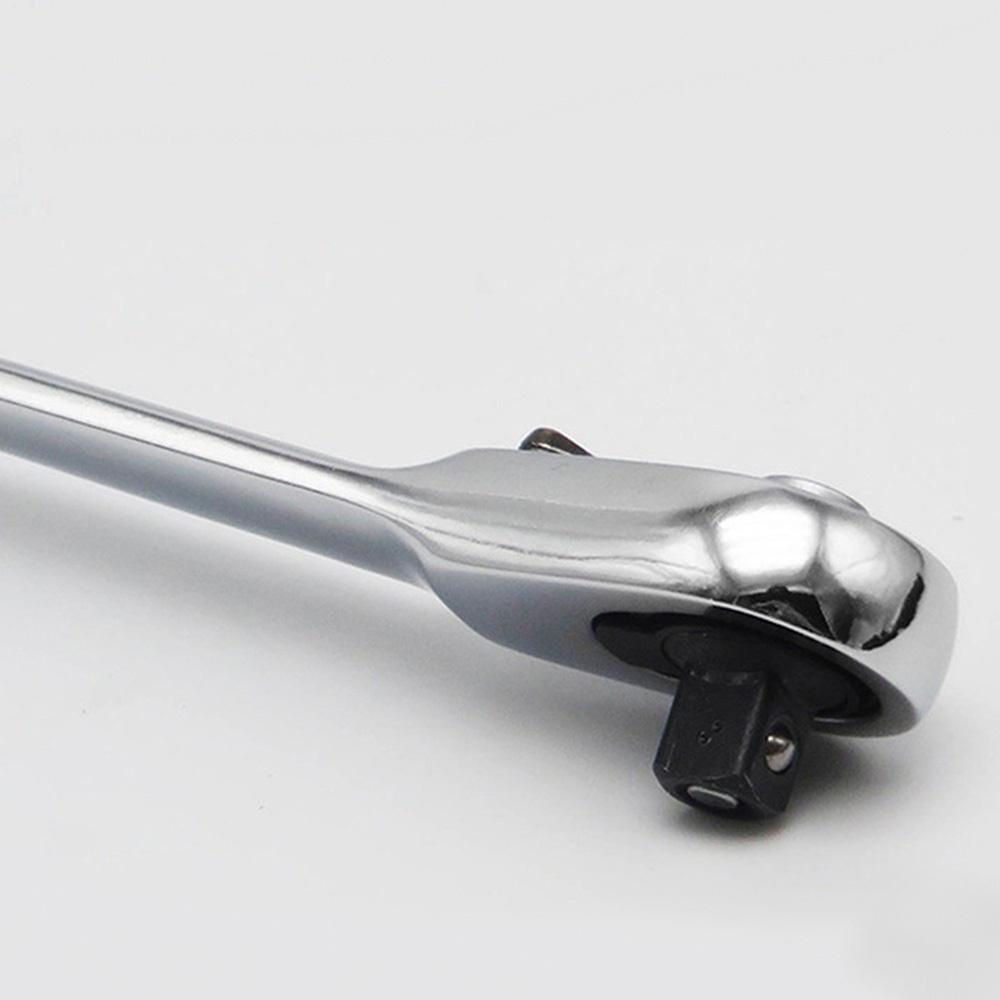 Mini 1/4 Inch Double Ended Quick Socket Ratchet Wrench Rod Screwdriver Bit Tool  Chrome Vanadium Steel Ratchet Handle Wrench YSL