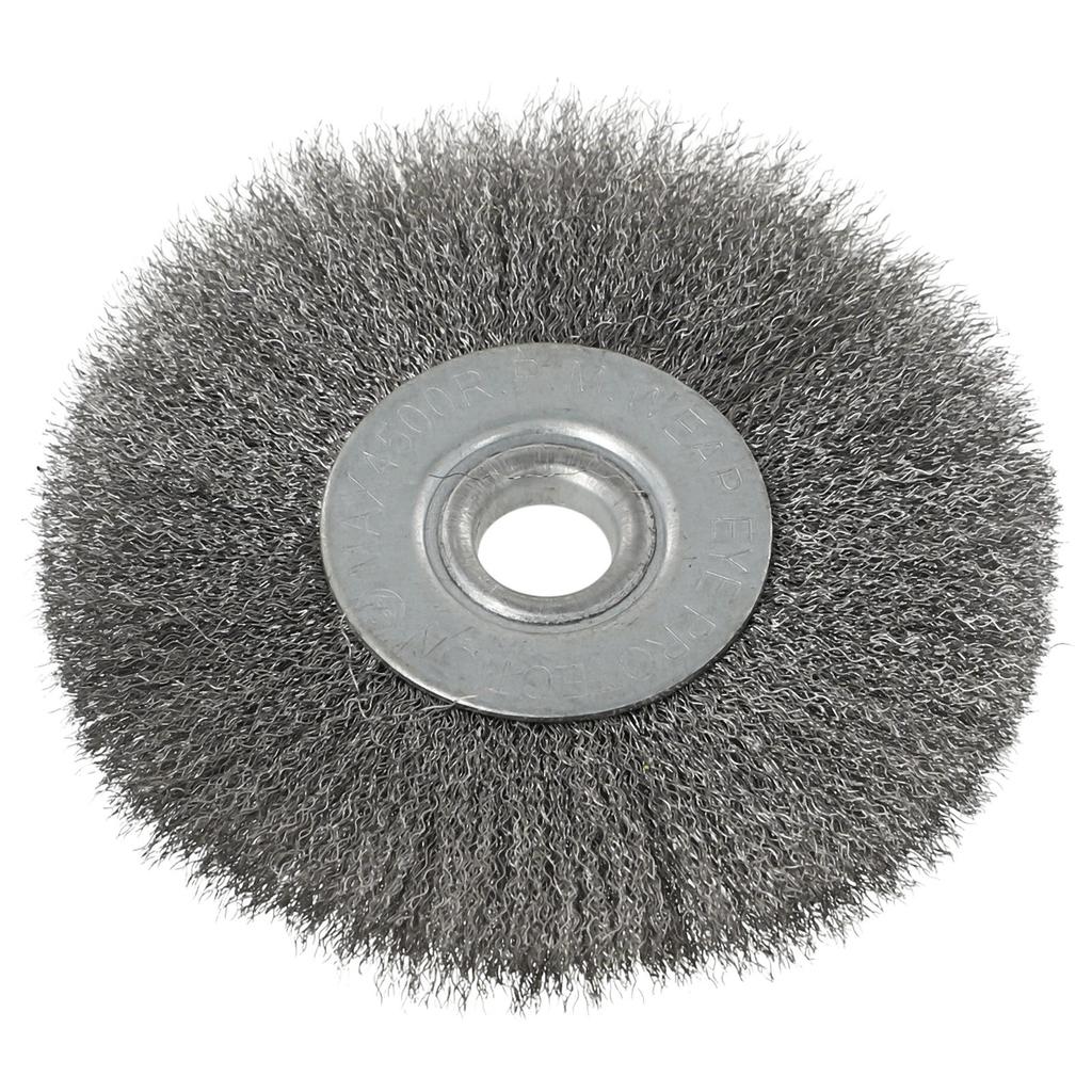Premium Wire Wheel Brush for Angle Grinder 4 5In Flat Crimped High Performance