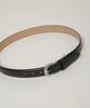 [Nano Universe] Split Leather Dress Belt Men's F Black 668-6150202