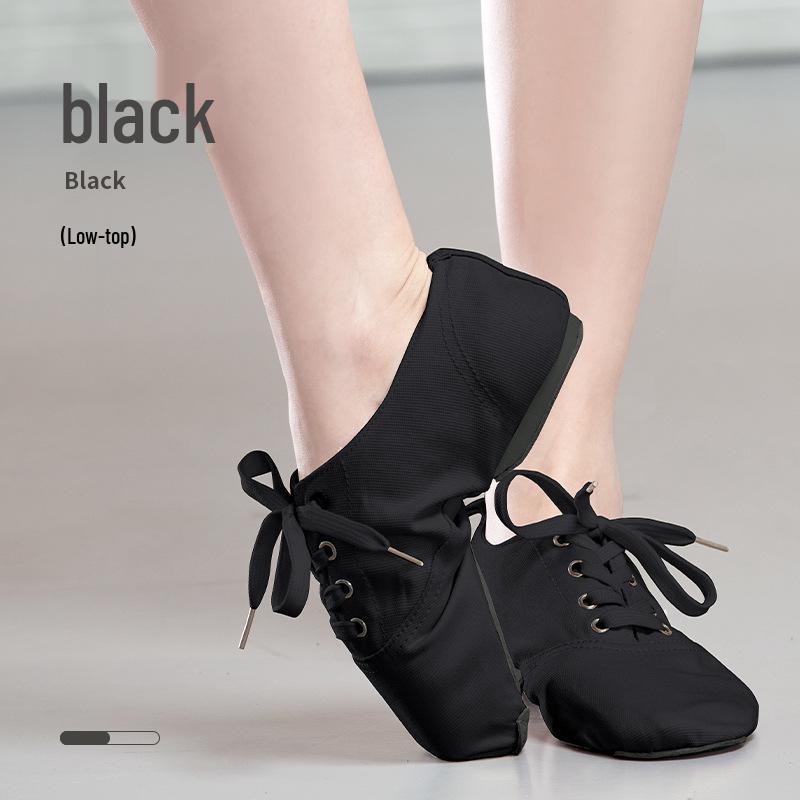 Canvas Jazz & Ballet Dance Shoes - Soft-Soled for Kids & Adults
