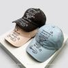 Neue Unisex Koreanische Bedruckte Buchstaben Retro Baseballkappen Sonnenschutz Handgezeichnet Vielseitige Persönliche Schirmmützen Lässige Mode Outdoor