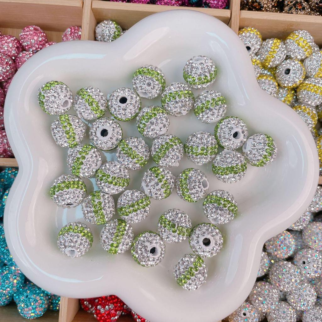 Handmade Rhinestone Crystal Beads for DIY Jewelry: Diamond Ball, Spacer, Pendant Materials