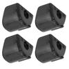 4pcs RC Shock Absorption Damping Cover Wear Resistant Fit for 1 8 Remote Control CarBlack