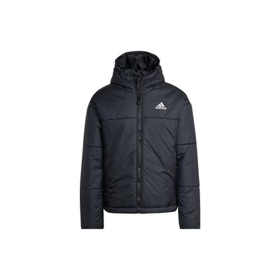 Herrenjacke mit Buchstabendruck, sportlich, lässig, mit Kapuze, Baumwolle, Schwarz, HG8756