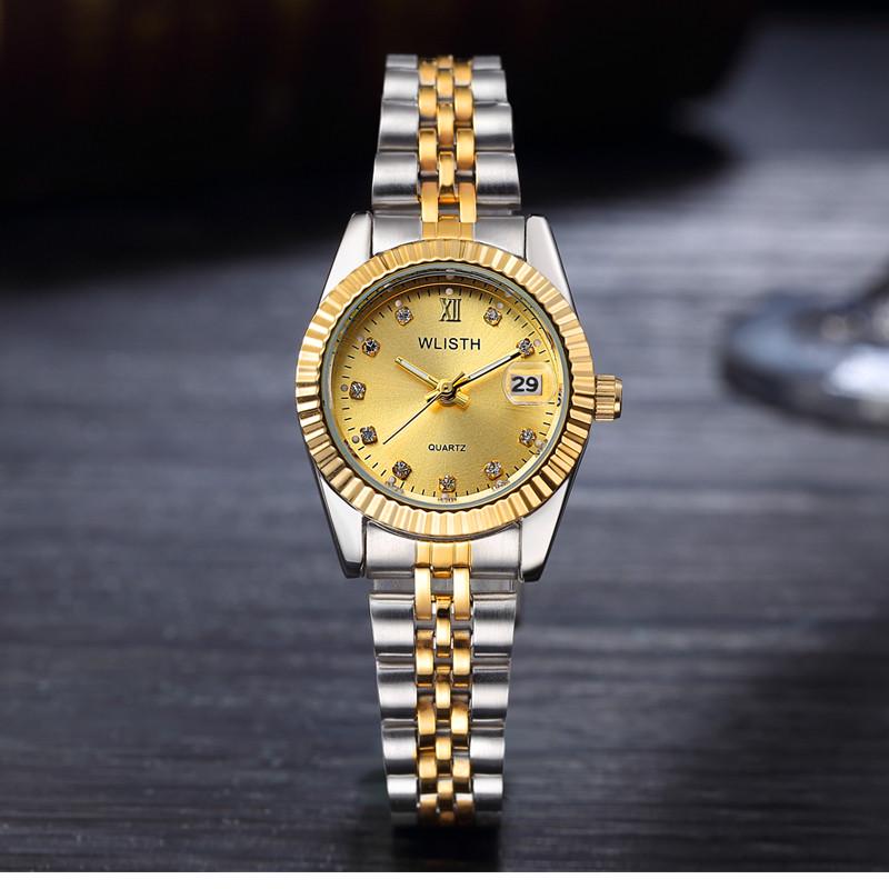 Uhr Damen Quarz Armbanduhr Damen Mode Wlisth Top Marke Luxus Berühmt Damenuhr Kalender Relogio Feminino Hodinky