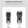Compatible Key Case for Porsche Panamera, Cayenne, Macan, 911, 718, and Taycan